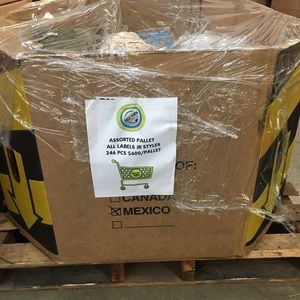 Pallet 20 different Assorted JR Styles All NEW